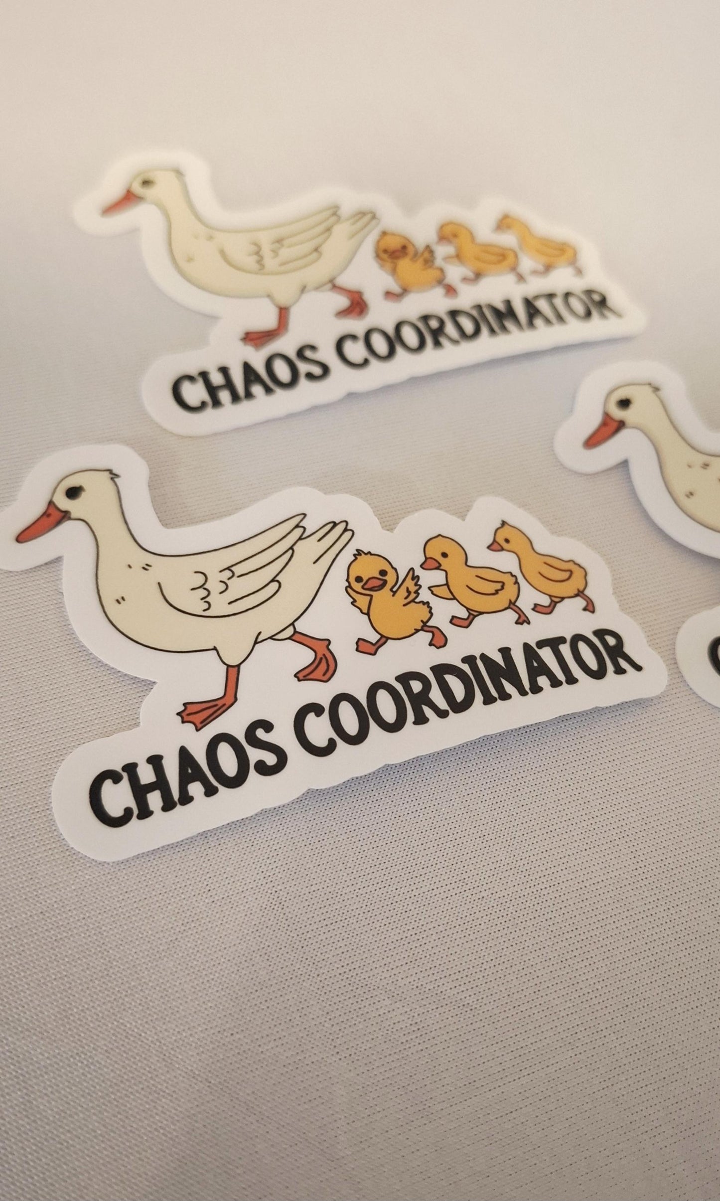 Chaos coordinator Duck Sticker