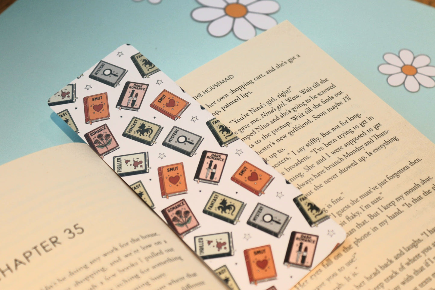 Book Tropes Bookmark