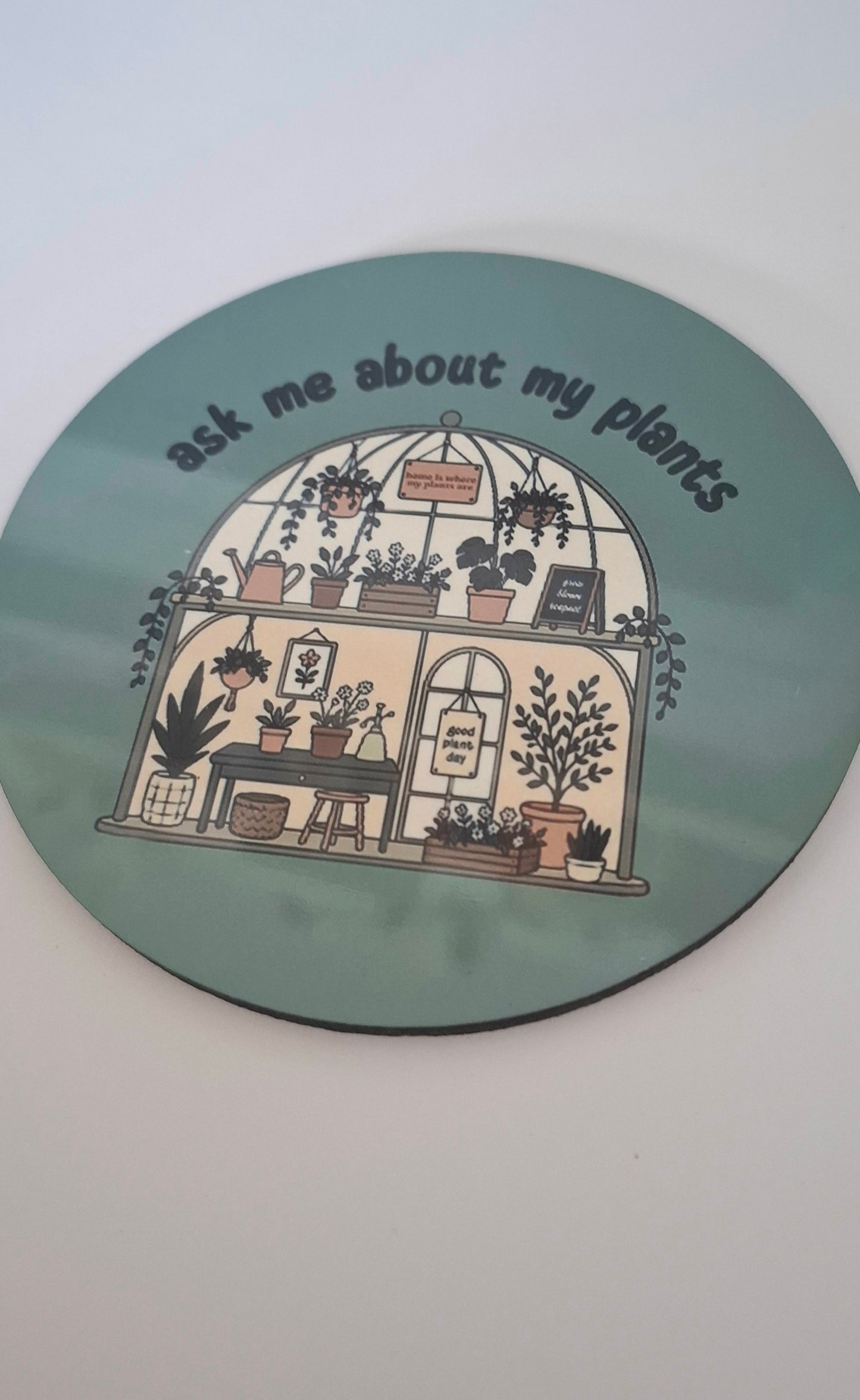 Ask Me About My Plants Coaster