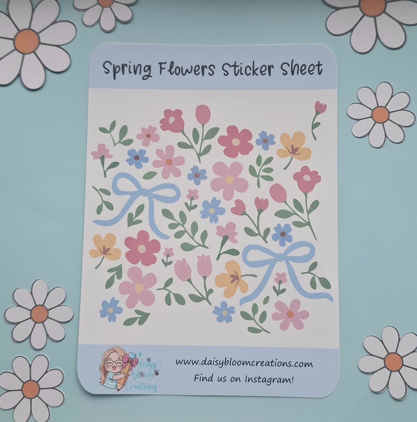 In Full Bloom Sticker Sheet