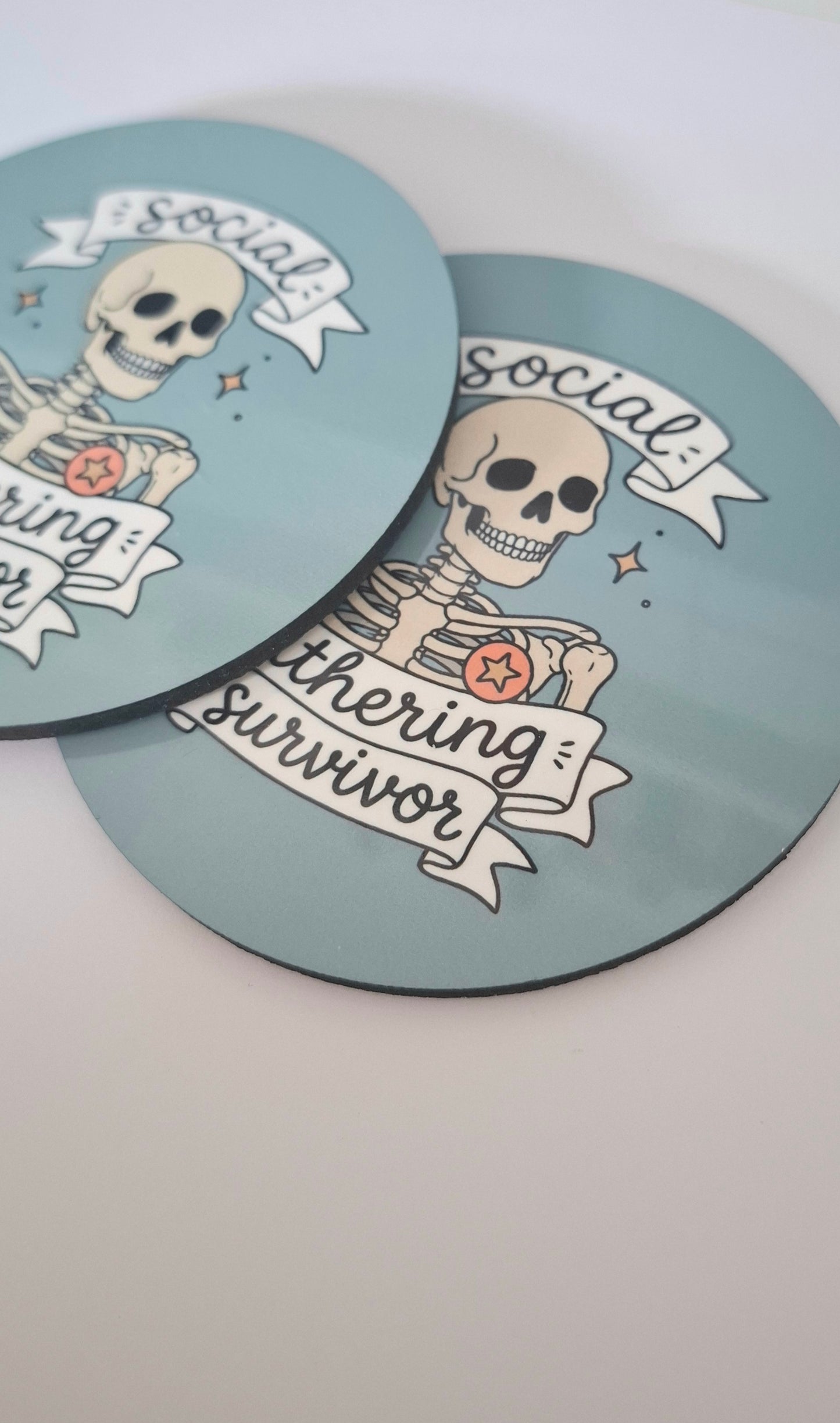 Social Gathering Survivor Coaster