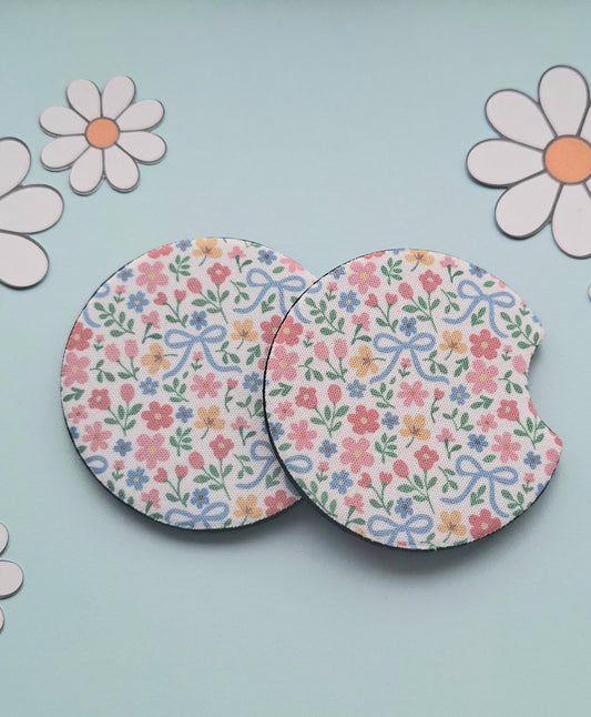 In Full Bloom Car Coasters