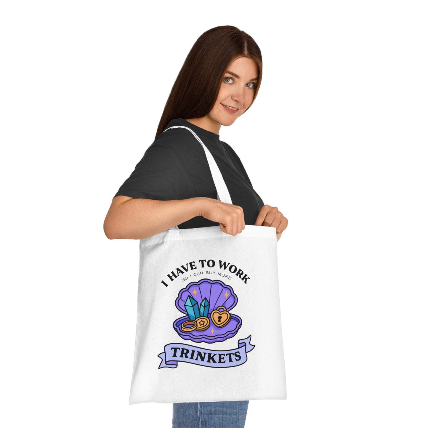 Trinkets Cotton Tote Bag