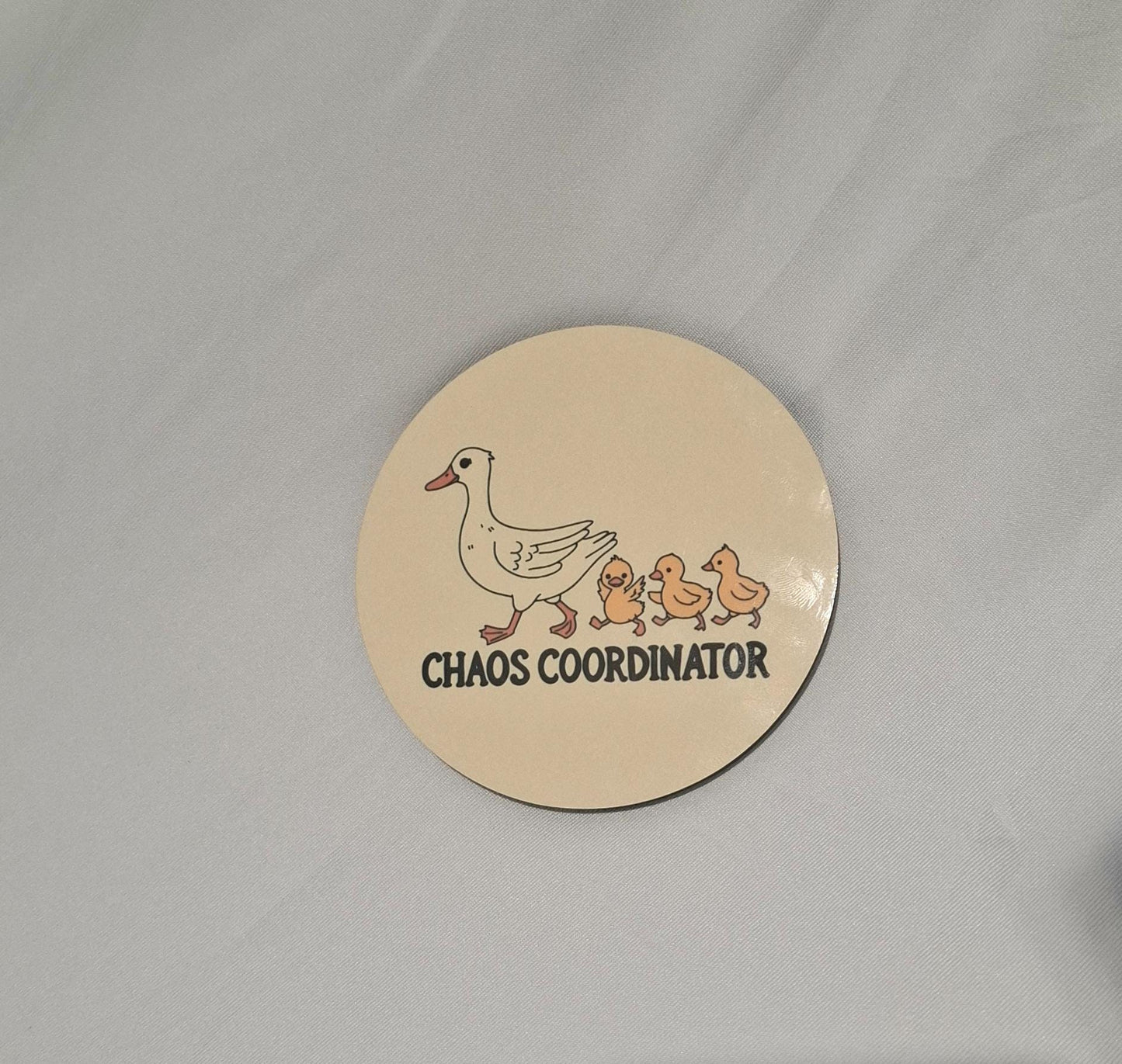 Chaos Coordinator Duck Coaster