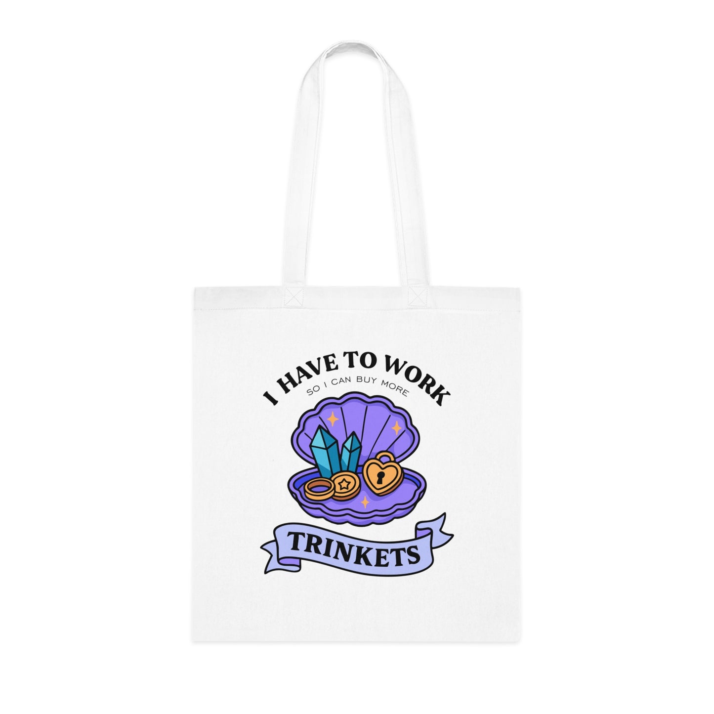 Trinkets Cotton Tote Bag