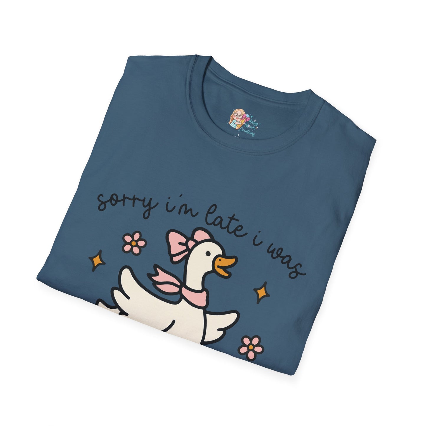 Sorry I'm Late Goose T-Shirt