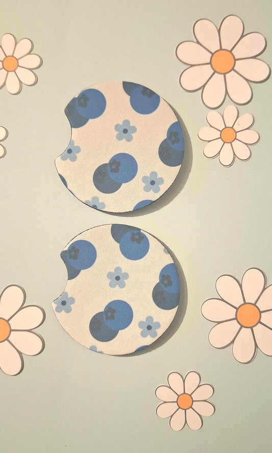 Blueberry Car Coaster