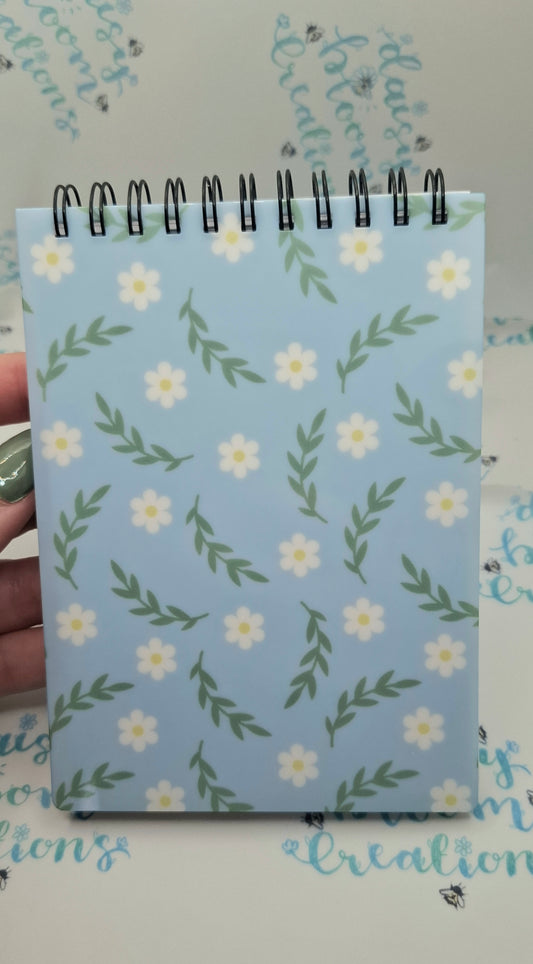 Botanical Daisy A6 Notebook