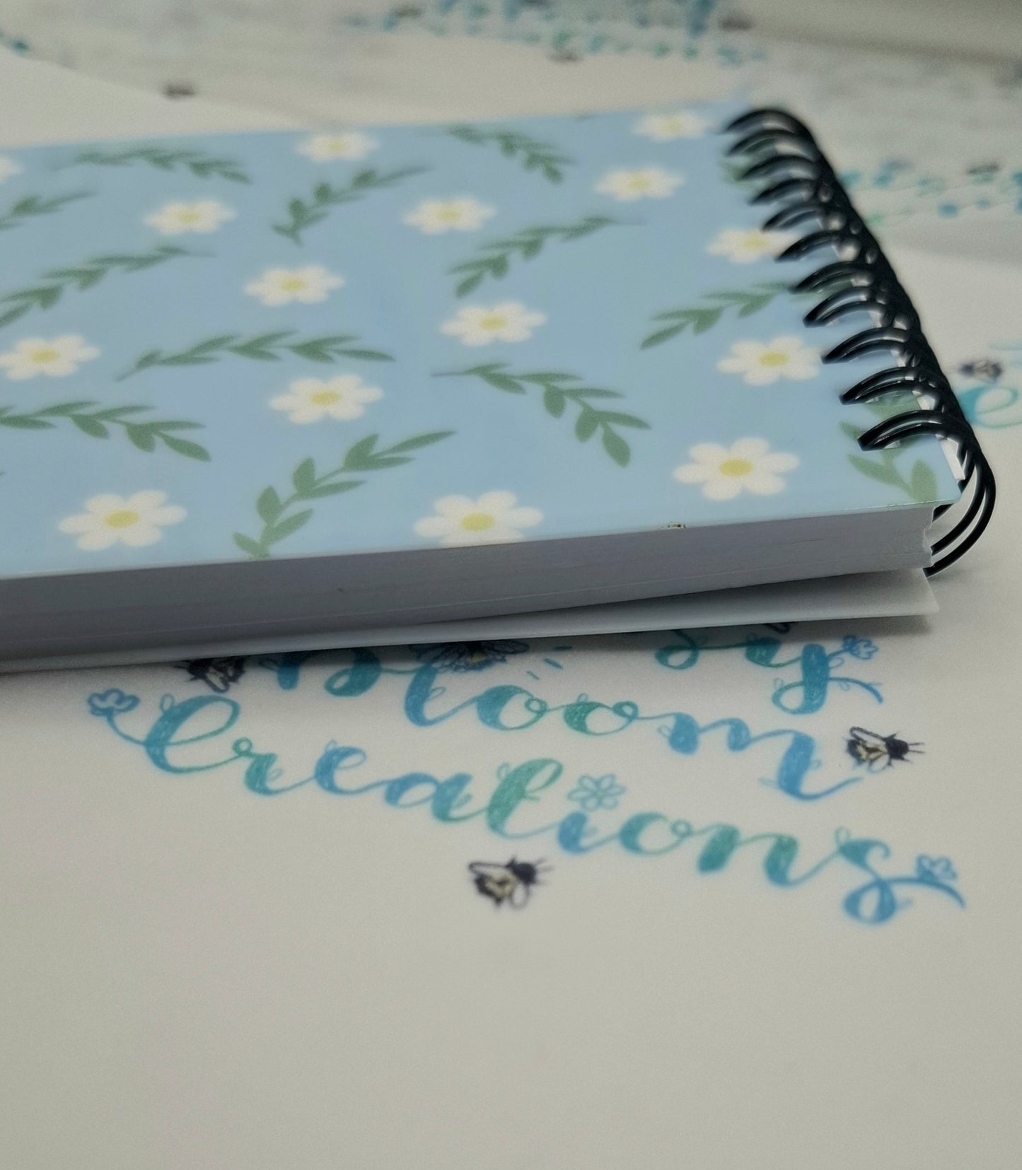 Botanical Daisy A6 Notebook