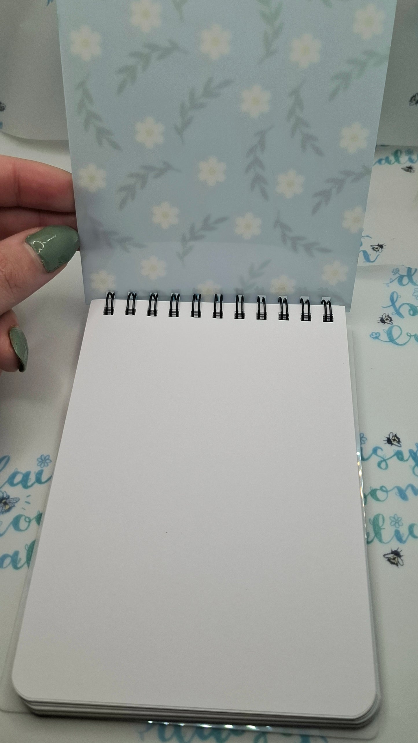 Botanical Daisy A6 Notebook