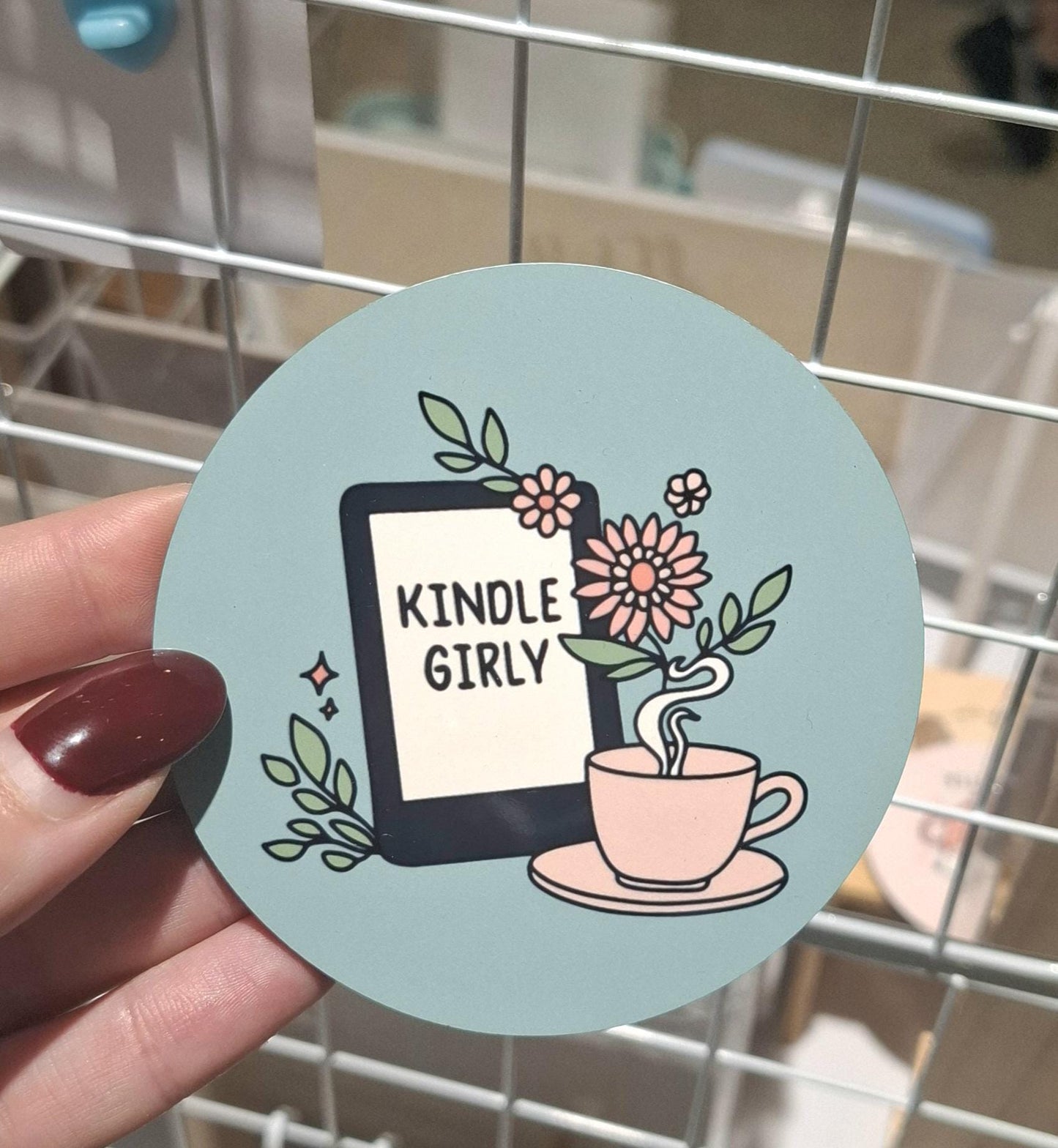 Kindle Girly Coaster