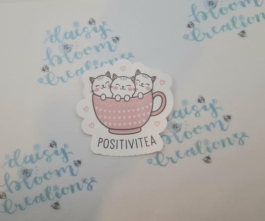 Positivitea Cat Sticker