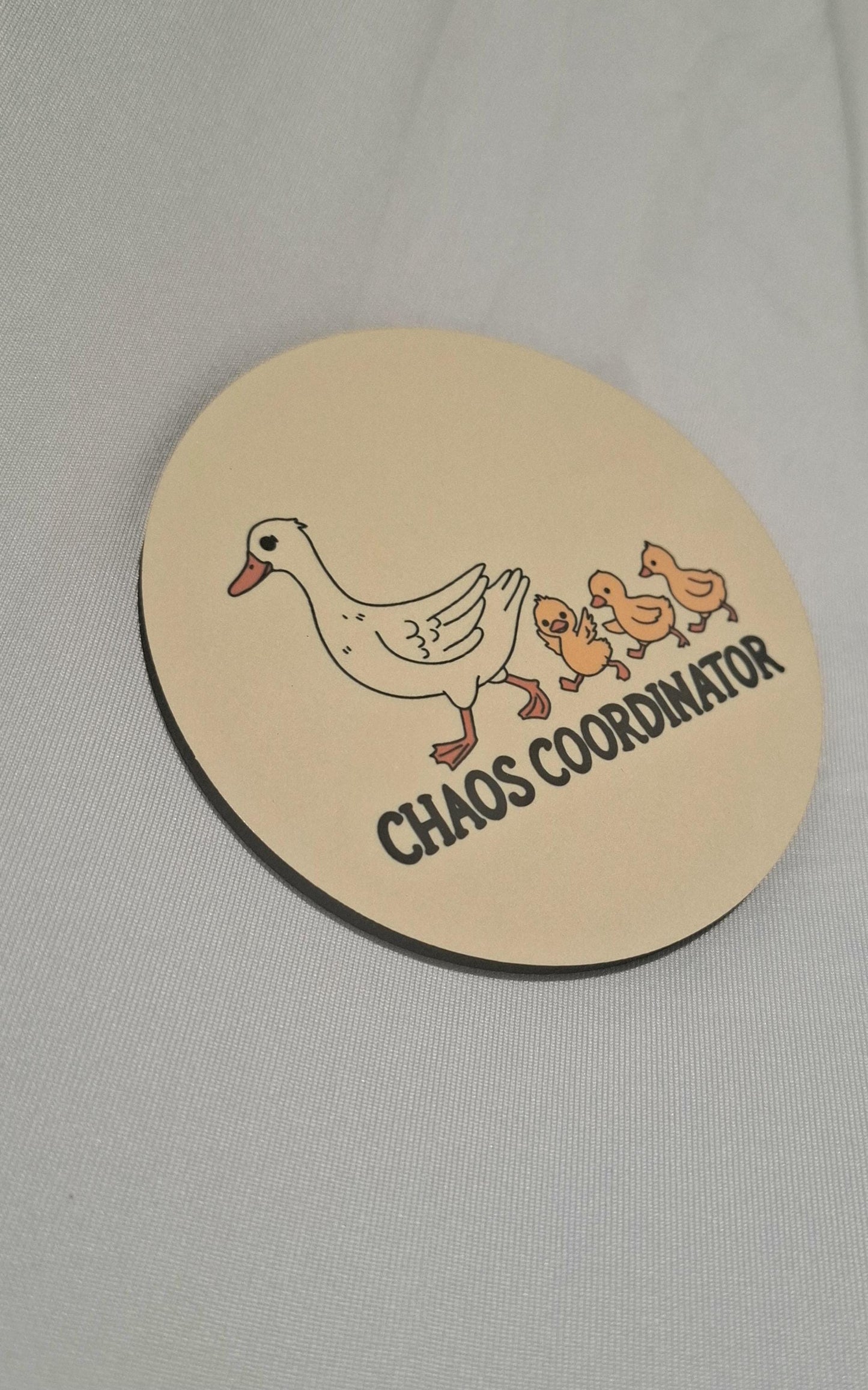 Chaos Coordinator Duck Coaster