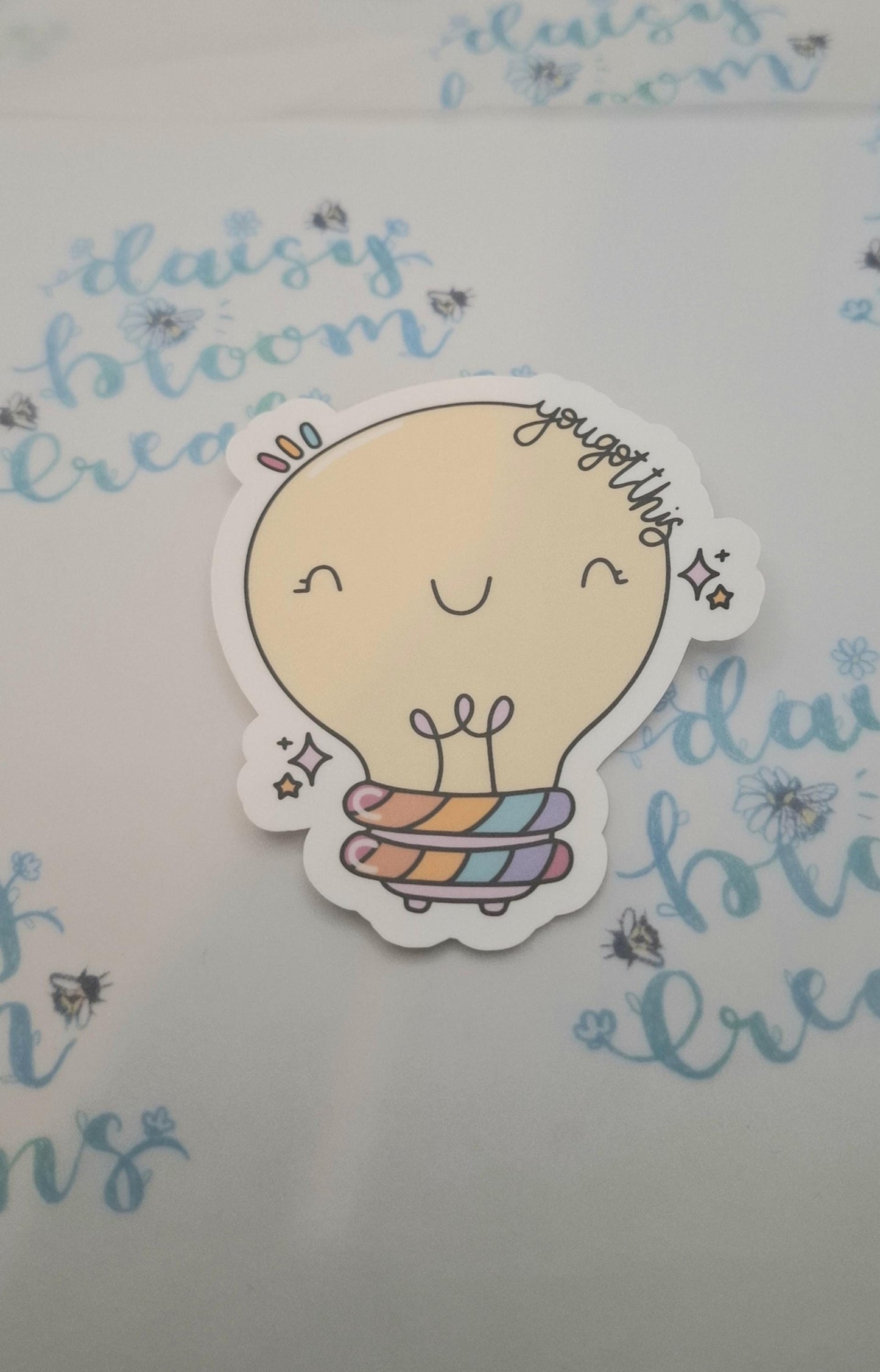 You've Got This Lightbulb Sticker
