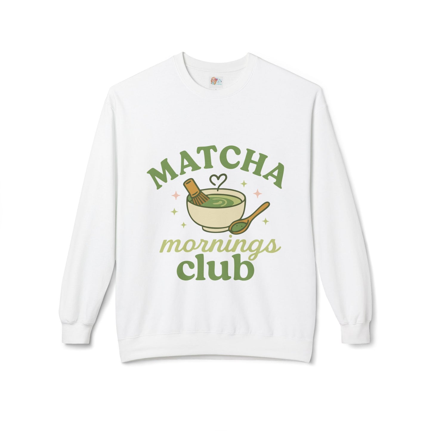 Matcha Mornings Crewneck Sweatshirt