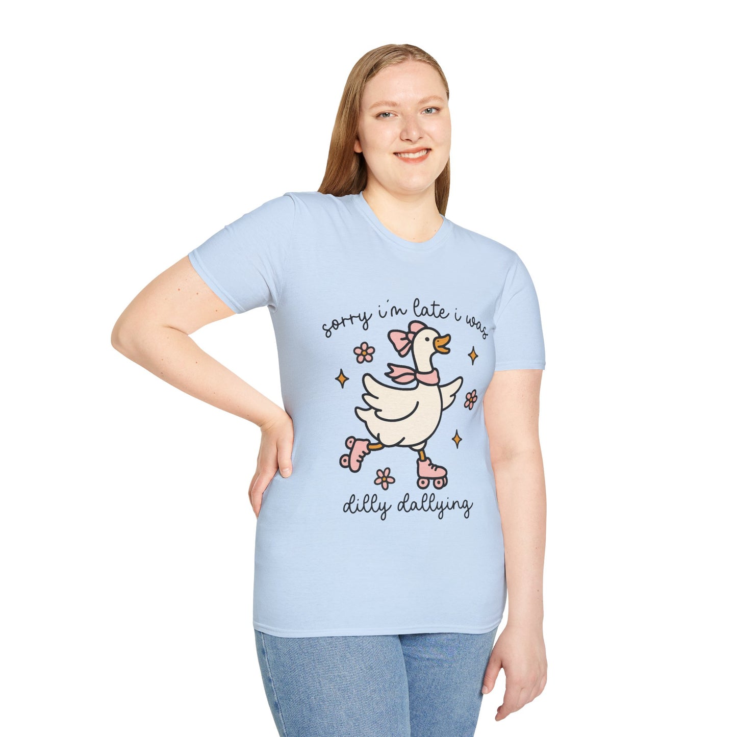 Sorry I'm Late Goose T-Shirt