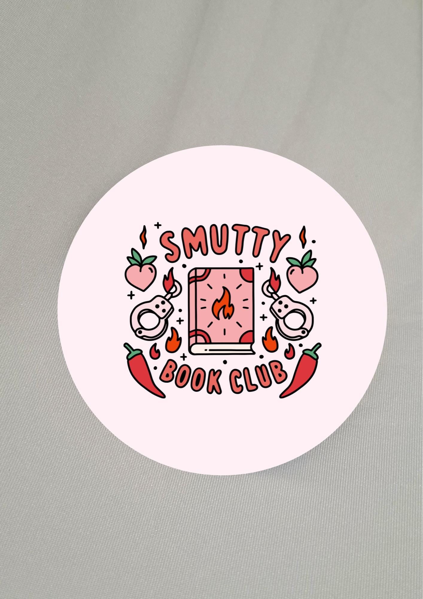 Smutty Book Club Coaster