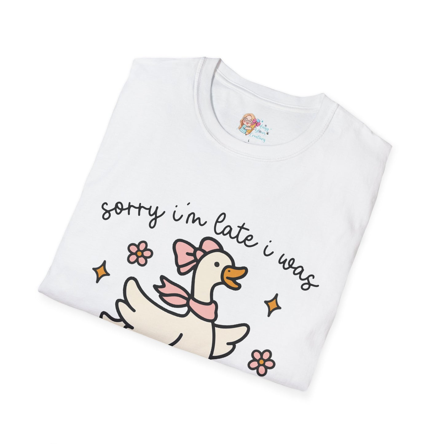 Sorry I'm Late Goose T-Shirt