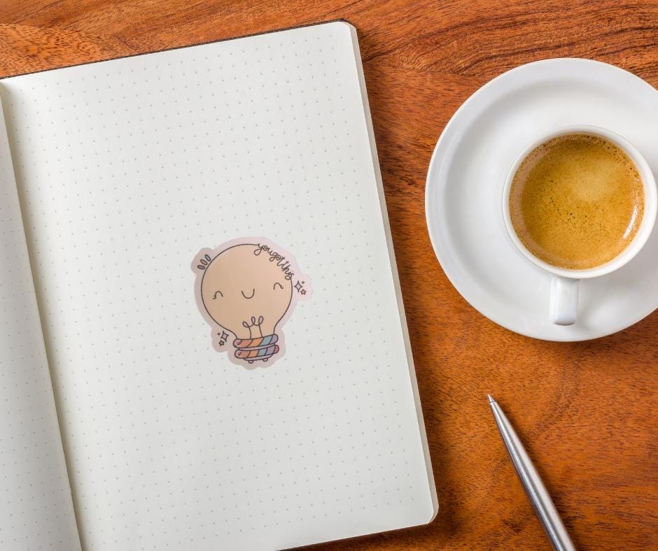 You've Got This Lightbulb Sticker