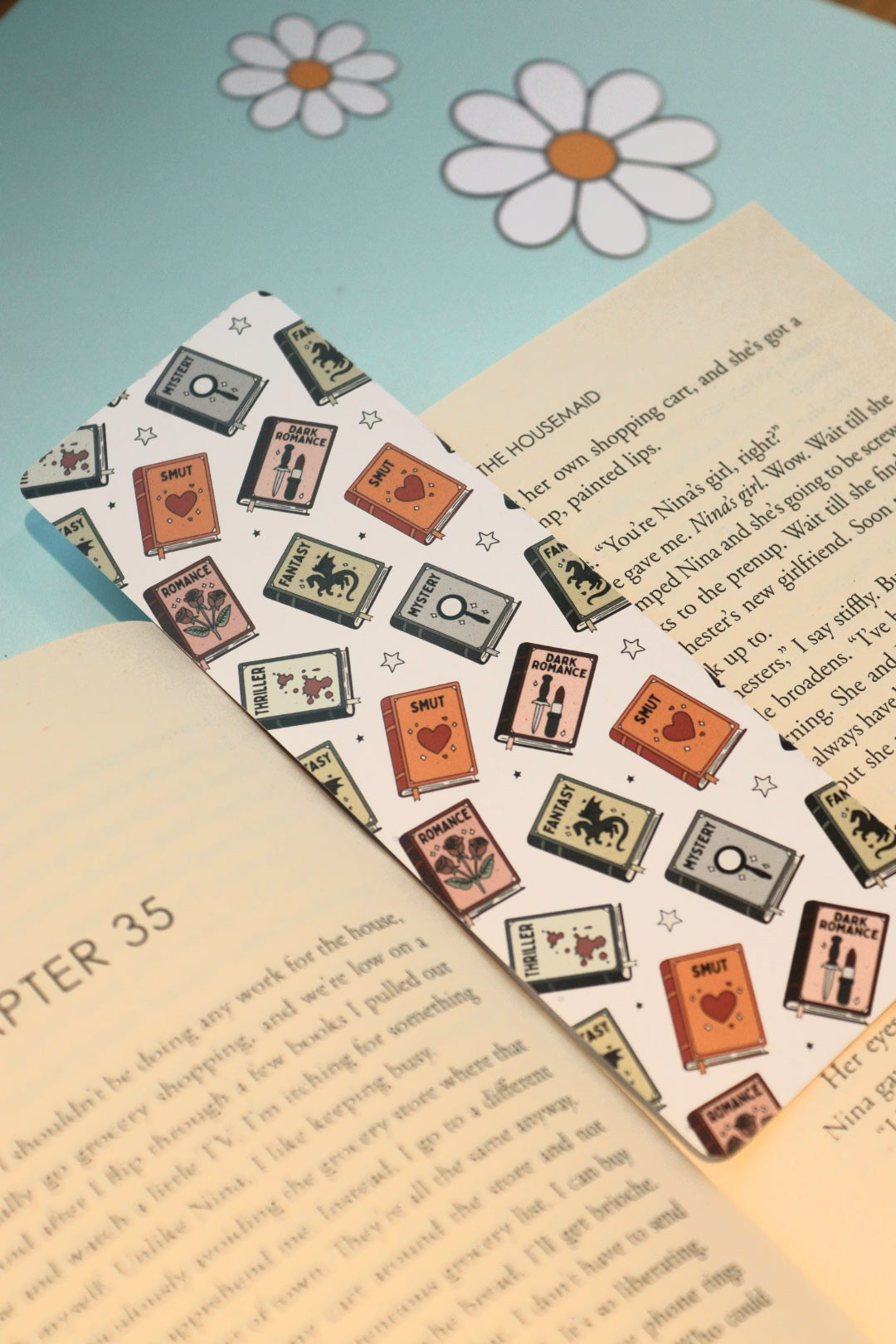 Book Tropes Bookmark