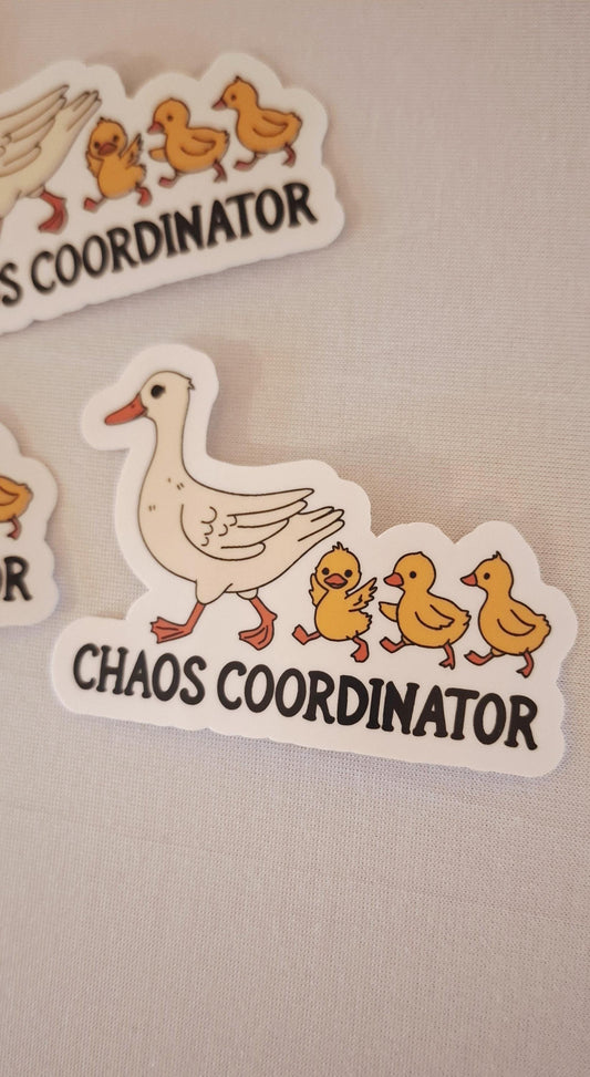 Chaos coordinator Duck Sticker