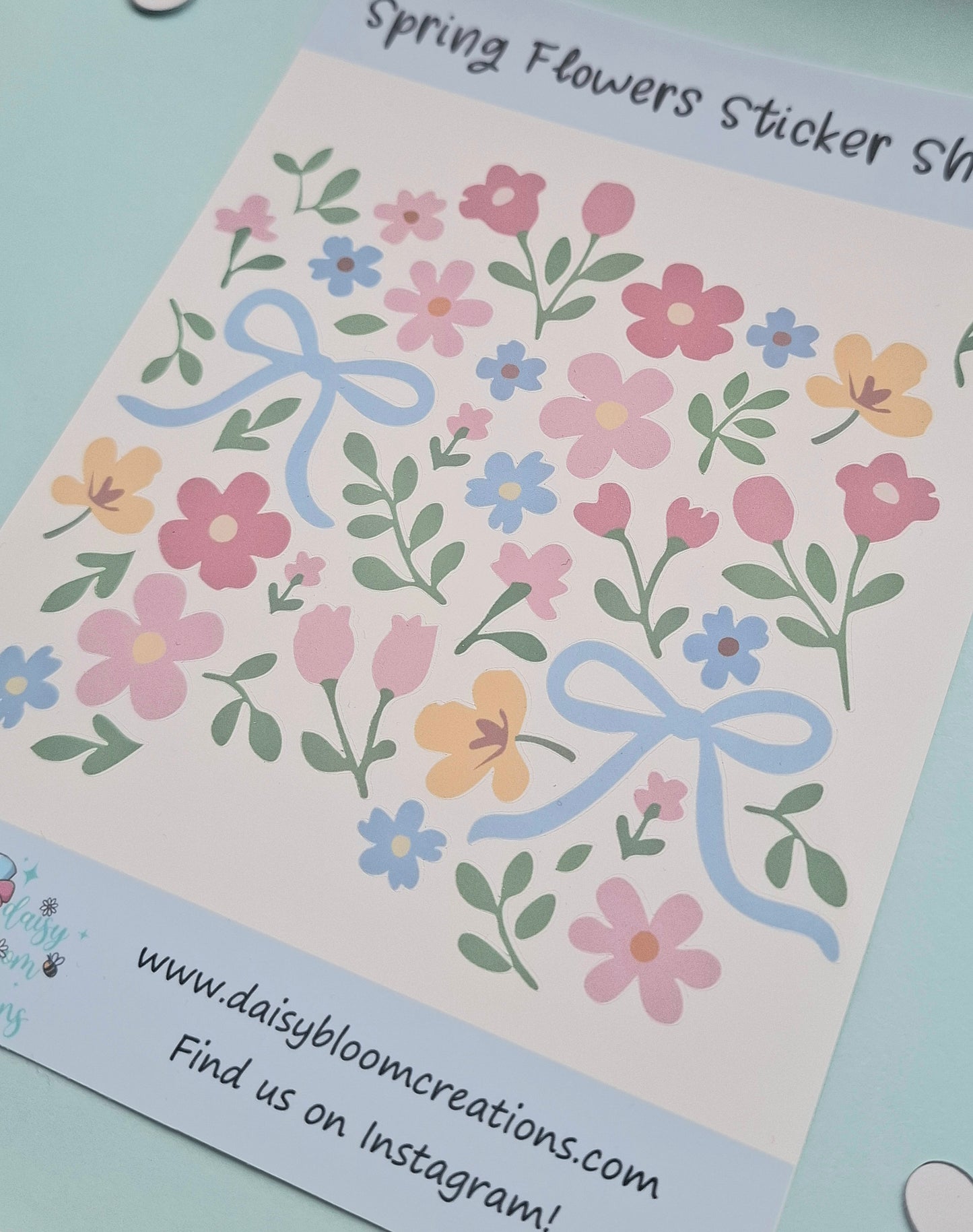 In Full Bloom Sticker Sheet