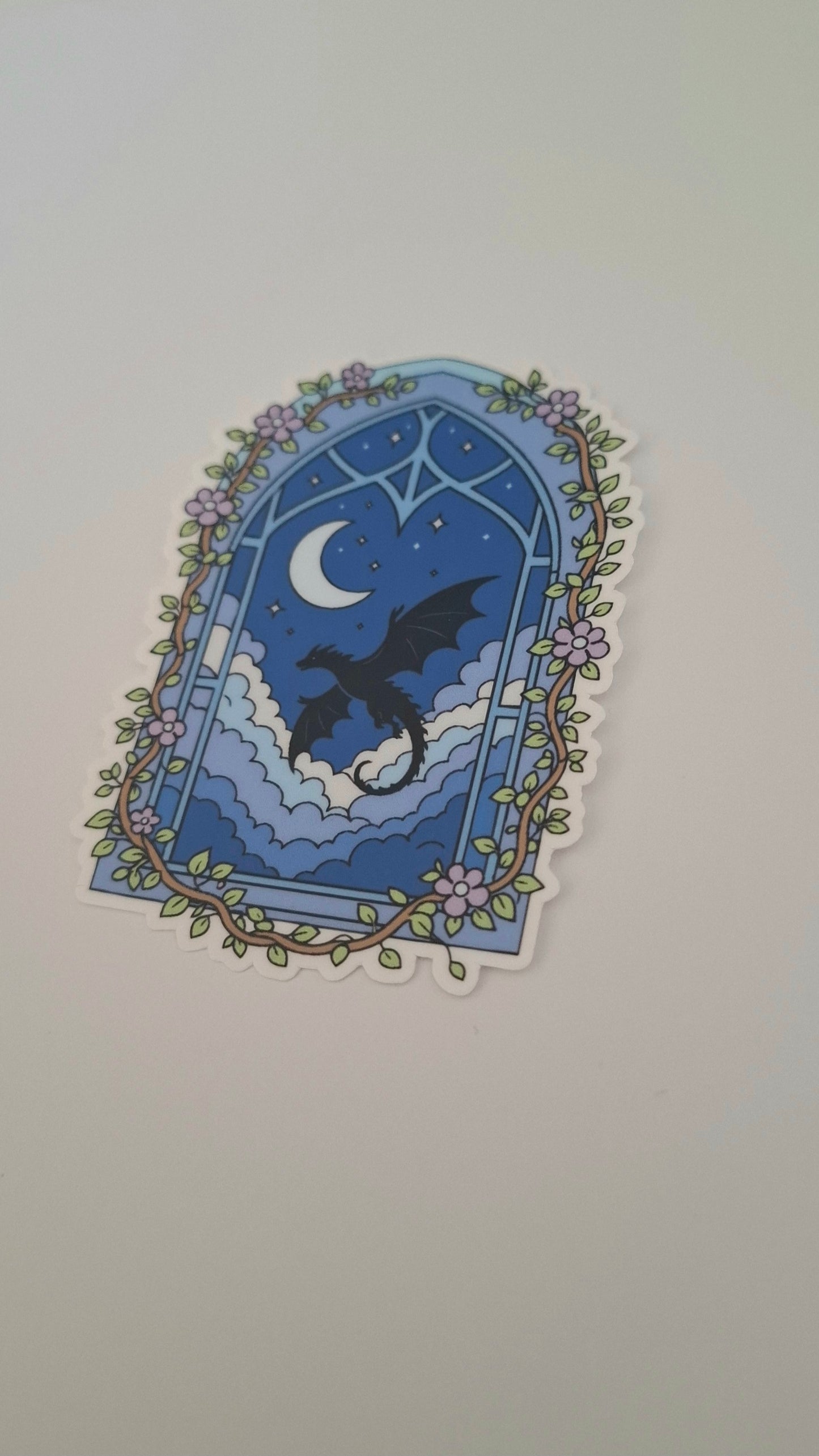 Dragon Window Die Cut Sticker