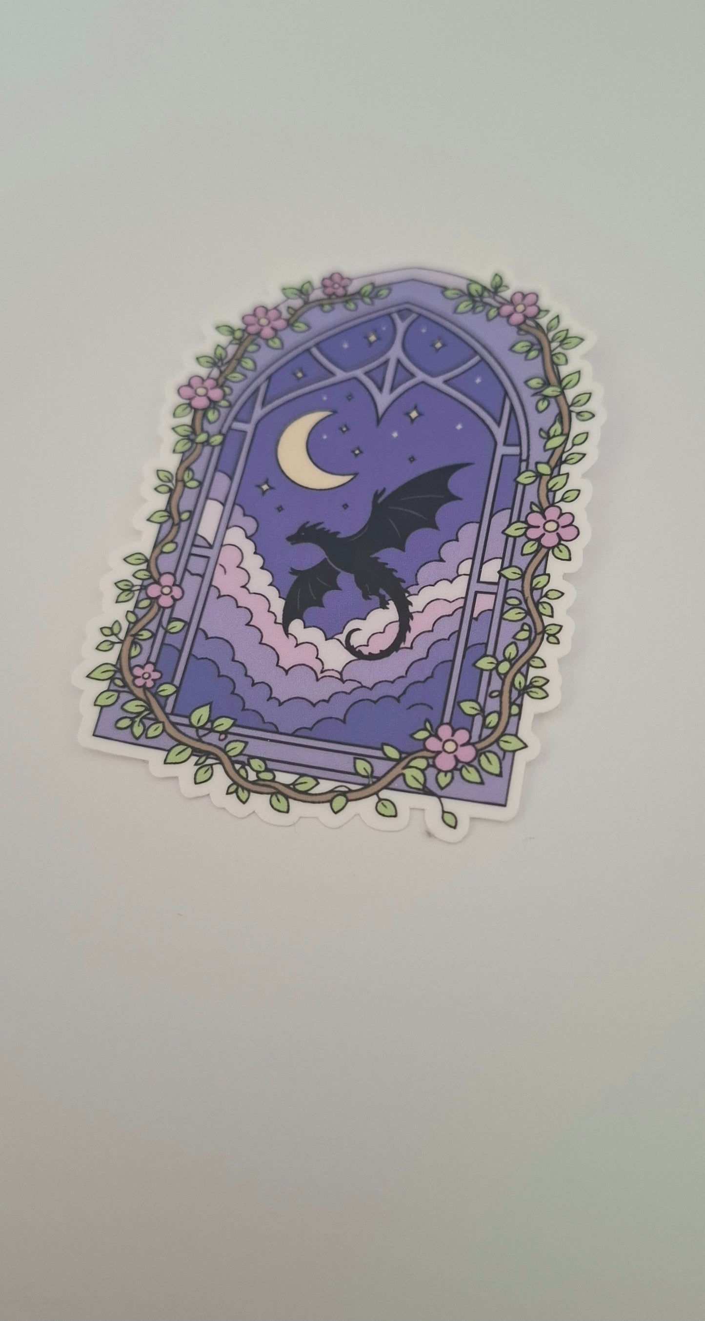 Dragon Window Die Cut Sticker