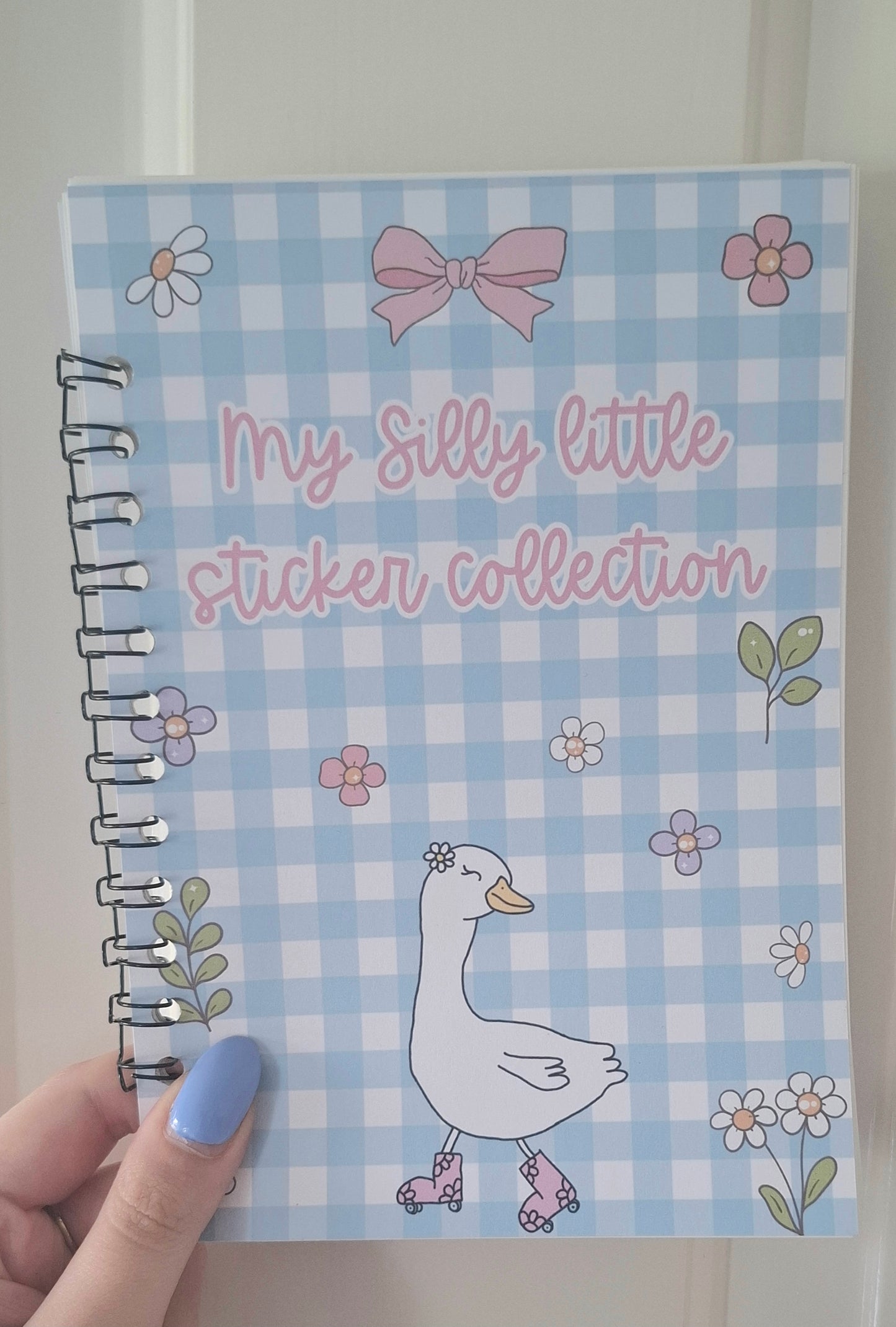 My Silly Little Sticker Collection Reusable Sticker Book A5