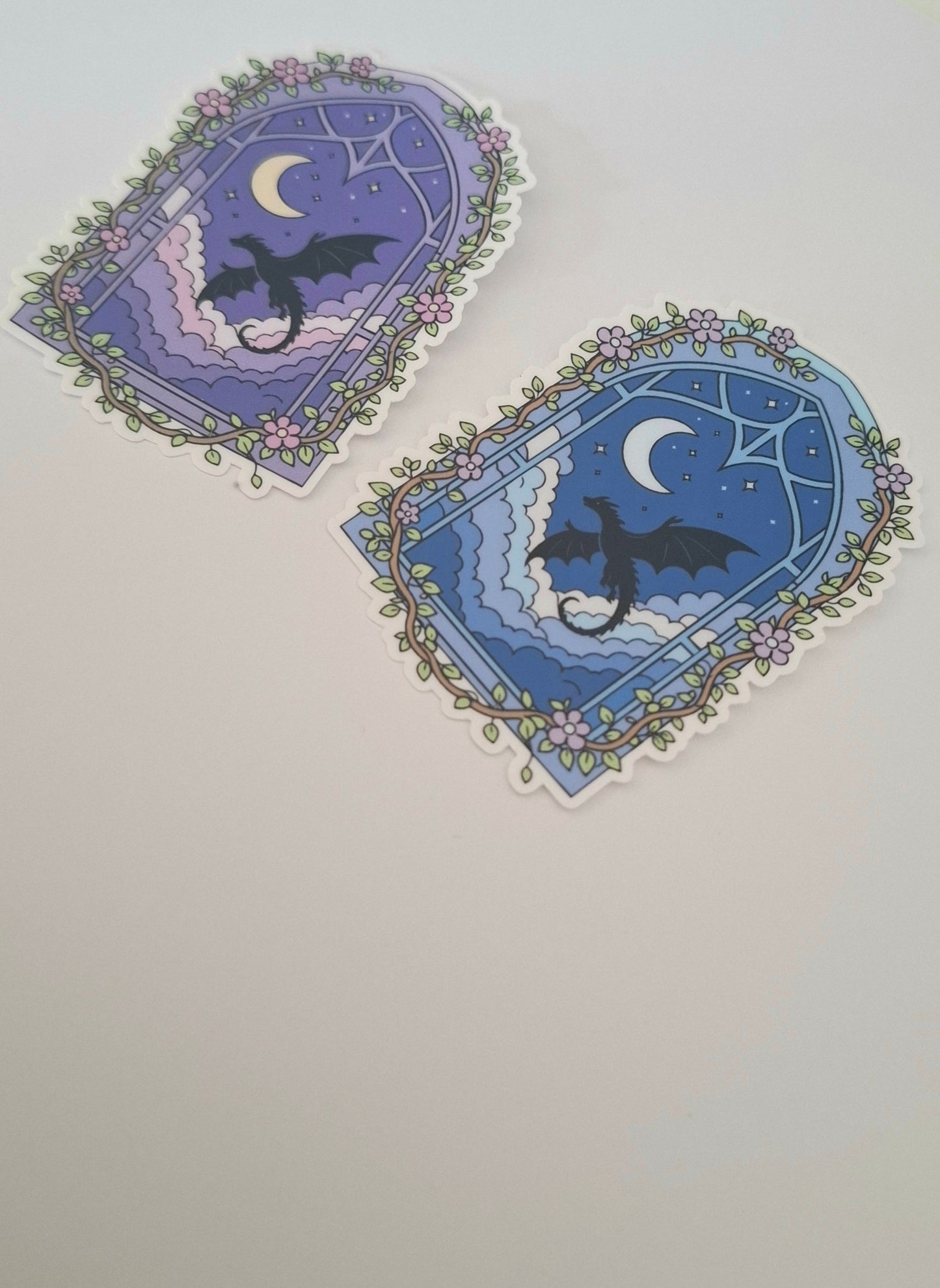 Dragon Window Die Cut Sticker