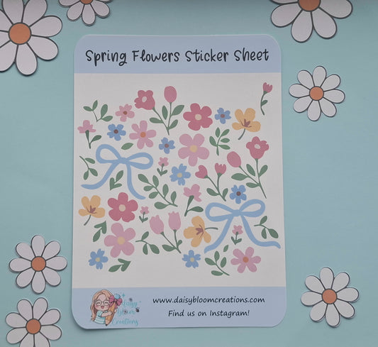 In Full Bloom Sticker Sheet
