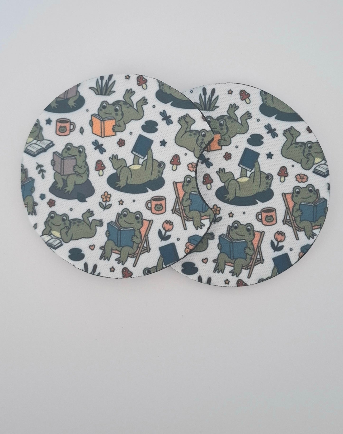 Reading Froggies Car Coasters