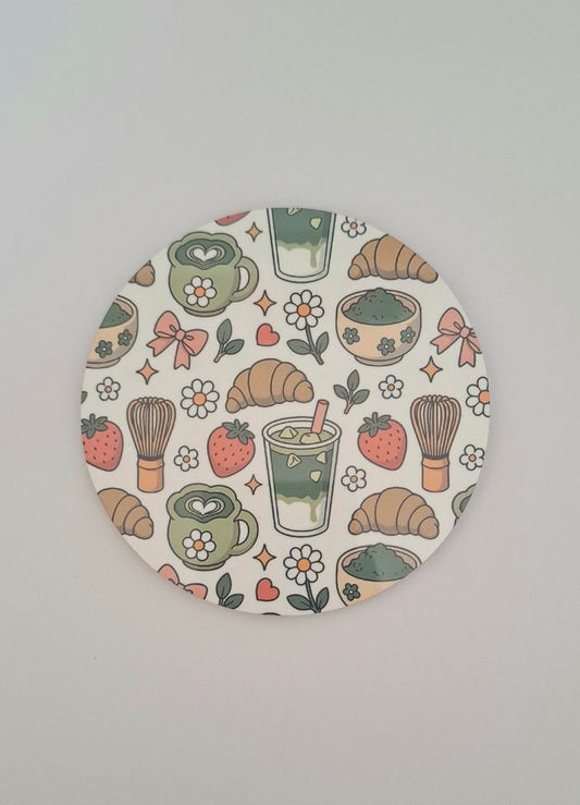 Matcha Kit Coaster