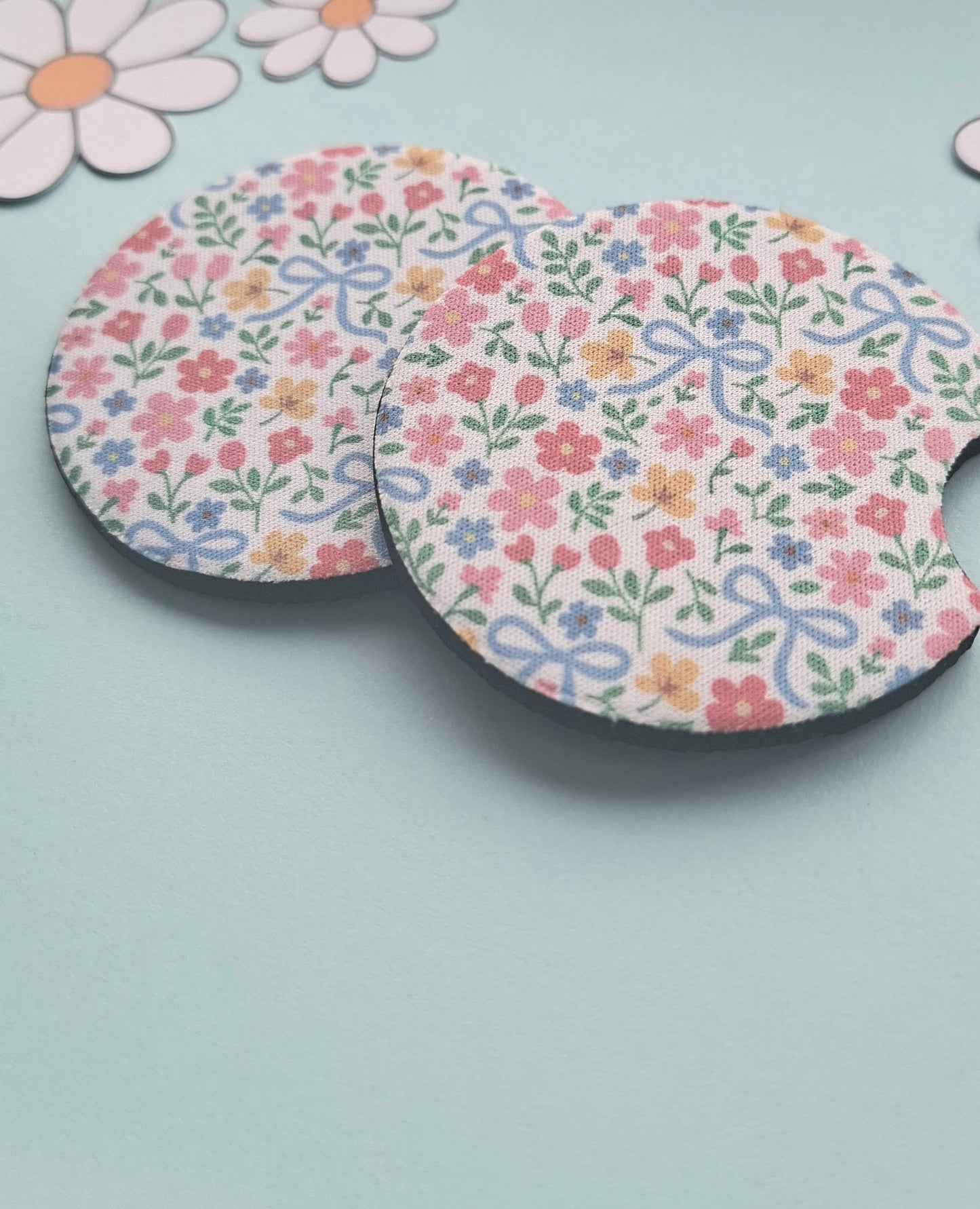 In Full Bloom Car Coasters